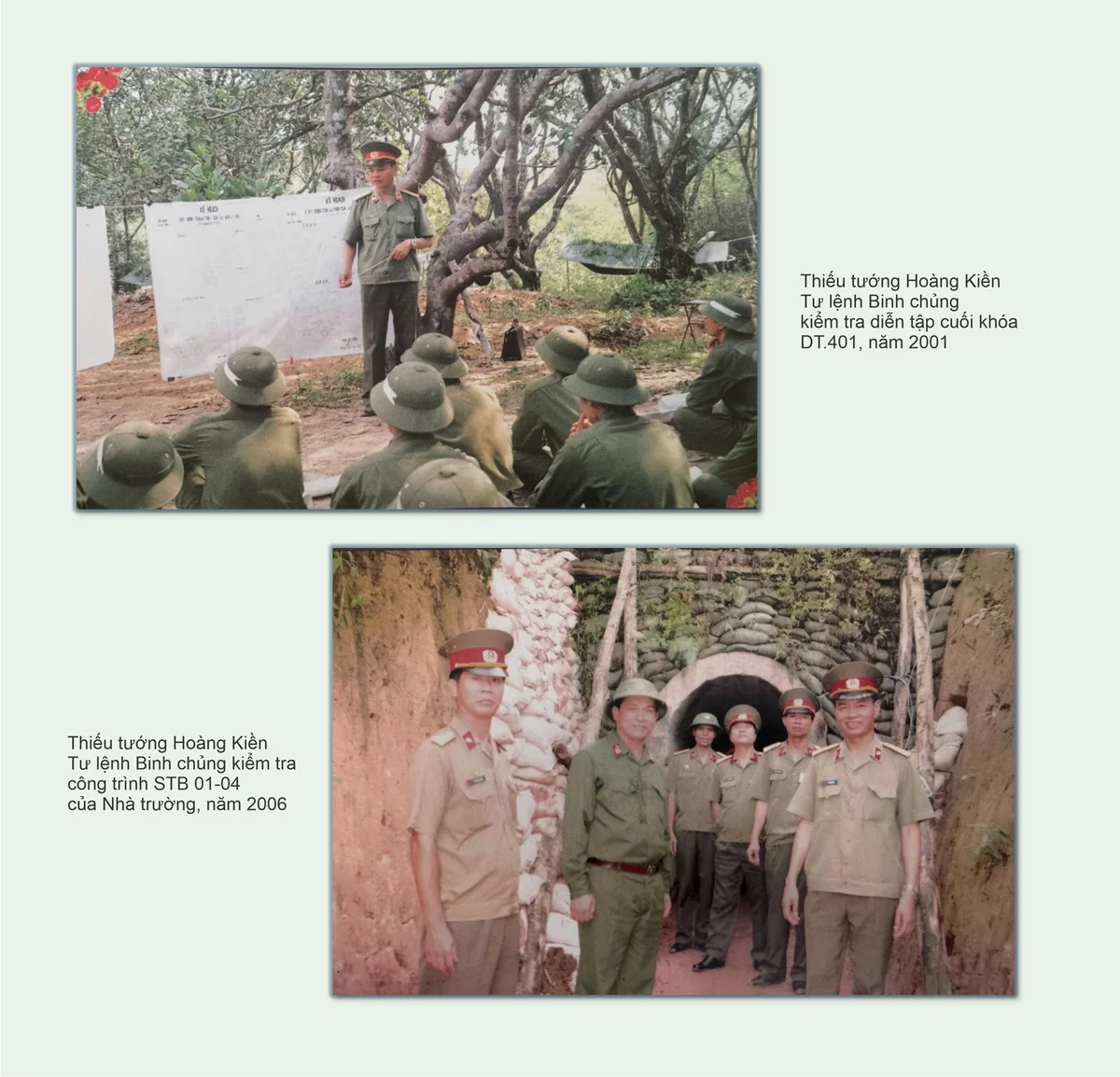 Lãnh đạo Đảng, Nhà nước, BQP, Cơ quan Bộ, Binh chủng thăm, kiểm tra Nhà trường